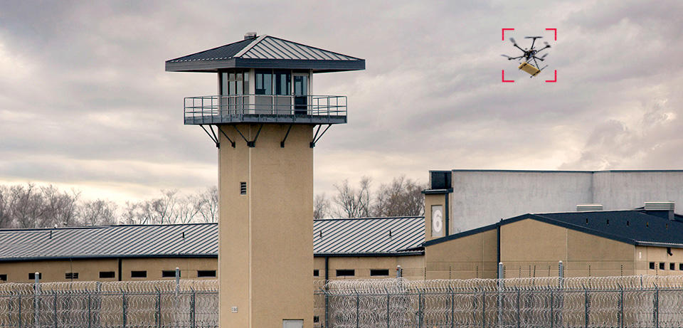 drone detection for prisons and corrections