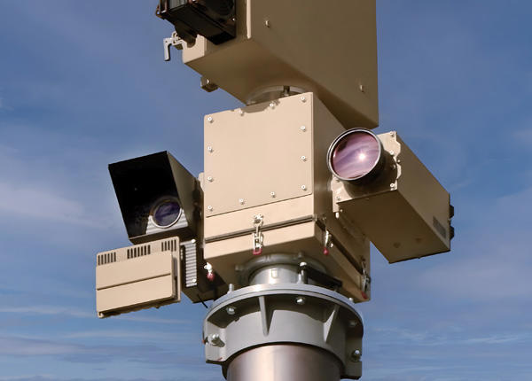 Tower-mounted EchoGuard radar 