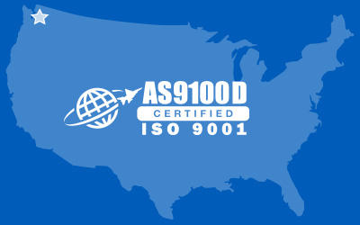 Echodyne is AS9100D and ISO 9001 Certified