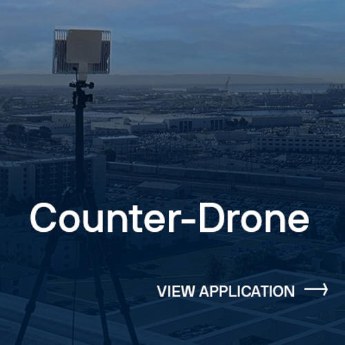 Government radar for counter drone detection