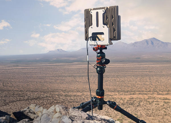 EchoGuard man-portable radar used for law enforcement and border security