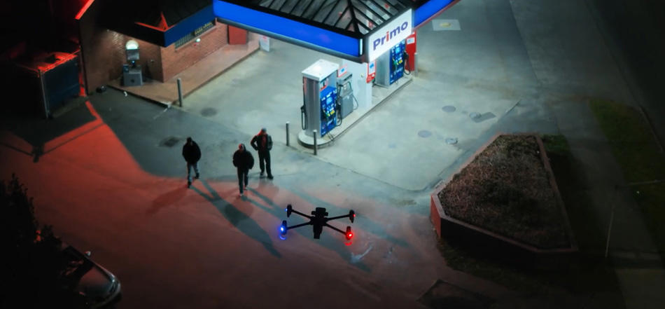 Drones for on-site DFR reconnaissance