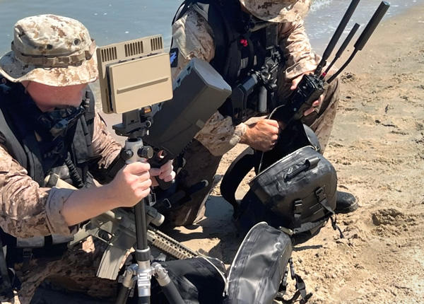 EchoGuard radar used in portable ISR operations