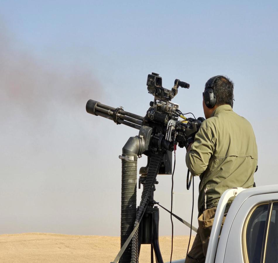 Dillon Aero M134D Weapon Team