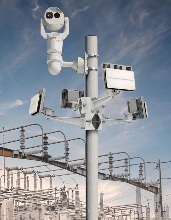 EchoGuard radar for Utilities perimeter security